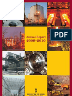 Steel Ministry of India annual report 2009-10