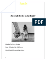 Family: Reversal of Roles in The Family