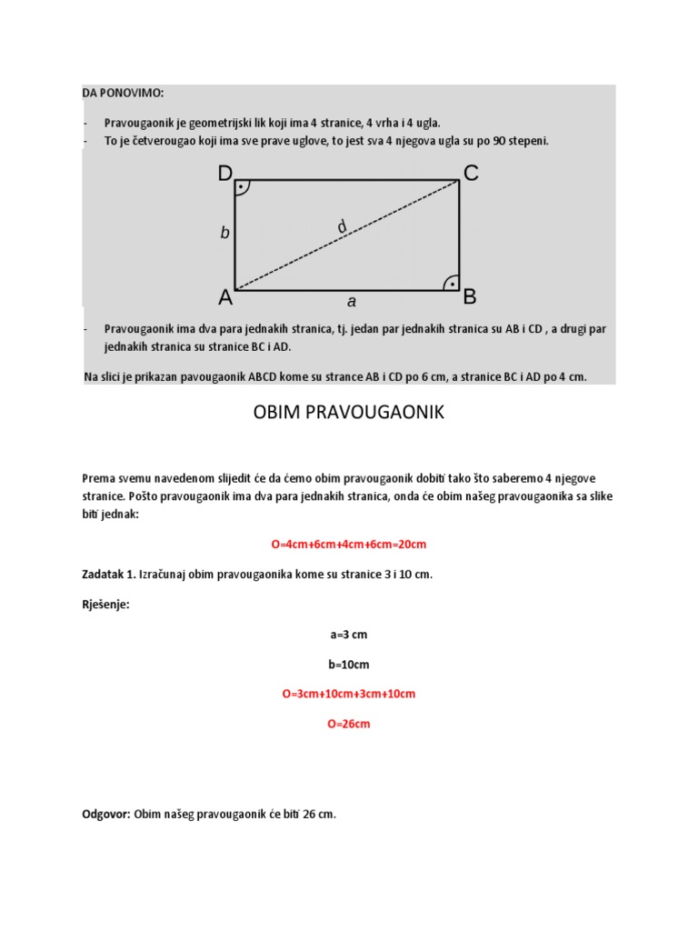 Peti Obim Pravougaonika PDF