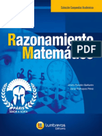 RAZONAMIENTO MATEMÁTICO by Lumbreras PDF