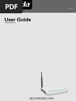 Tenda User Guide