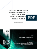 Us Africa Command, Changing Security Dynamics, and Perceptions of Us Africa Policy