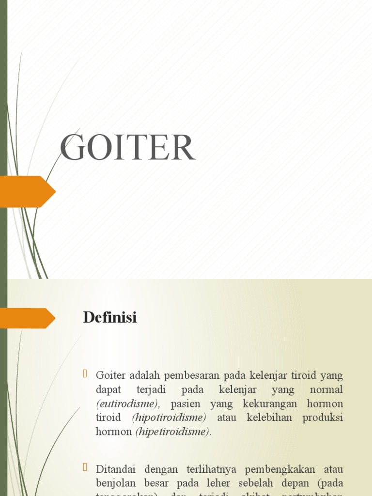 Goiter | PDF