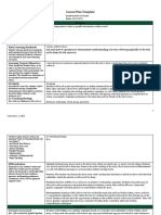 Lesson Plan Template: Essential Question