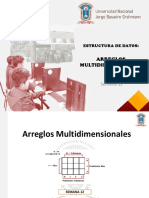 Estructura Datos Arreglos Multidimensionales Seman12