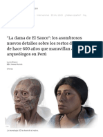 _La dama de El Sauce__ los asombrosos nuevos detalles sobre los restos de una mujer de hace 600 años que maravillan a los arqueólogos en Perú - BBC News Mundo