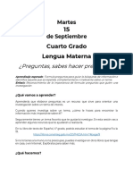 15Sep Español lengua materna