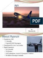 Ryan Airways: To Shannon Sir