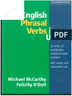 Cambridge - English Phrasal Verbs in Use PDF