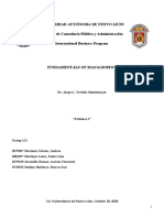 Universidad Autónoma de Nuevo León Facultad de Contaduría Pública y Administración International Business Program