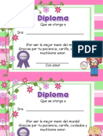 Diplomas Mamas A Color PDF