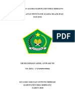 Surat Tugas Penyuluh Pai - Meriah Jaya