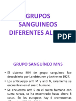 Grupos Sanguineos Diferentes Al Abo