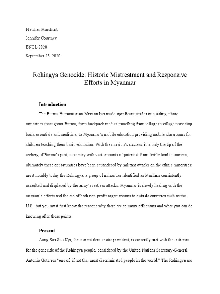 Lament of The Rohingya Revised | PDF | Rohingya People | Myanmar