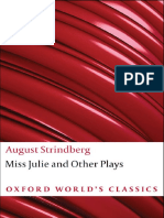 August Strindberg - Miss Julie and Other Plays PDF