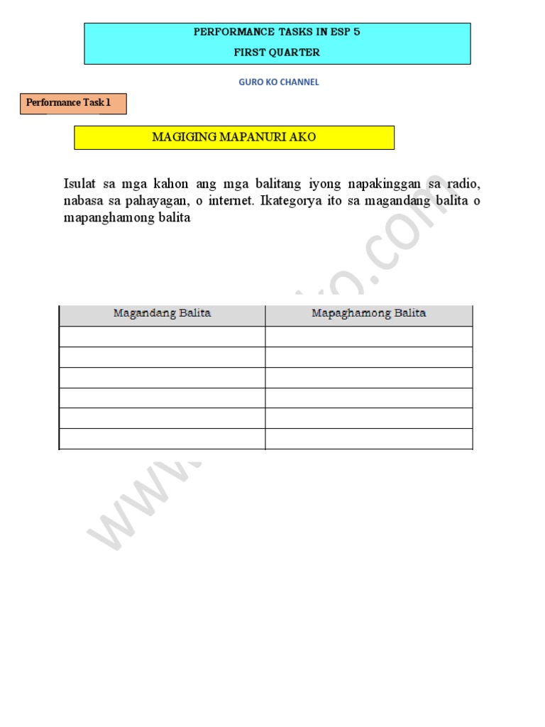 Esp 5 | PDF