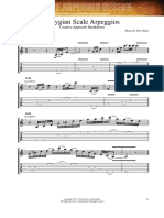 Phrygian Scale Arpeggios: Creative Approach Breakdown