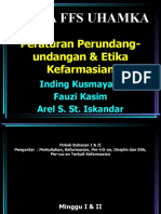 01 Pengantar Kuliah, Per-UU-an, Disiplin Dan Etik Pekerjaan Kefarmasian