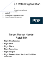 Setting Up A Retail Organization