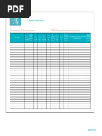Pre Operational Checklist Template | PDF