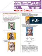 Teoria Atomica para Quinto Grado de Secundaria