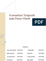 Komunikasi Terapeutik Pada Pasien Yang Marah