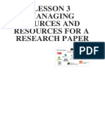 FINDING - RESOURCES - FOR - A - RESEARCH - PAPER - Papier 2 PDF