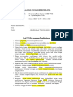 UTS Perencanaan Pembelajaran