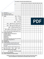 Checklist Amalan 10 Malam Akhir Ramadhan 2020