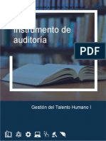 INSTRUMENTO AUDITORÍA - Proyecto