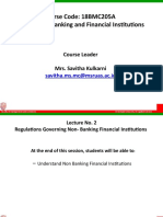 Course Code: 18BMC205A Course Title: Banking and Financial Institutions