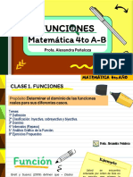 4to Año Matemática - FUNCIONES (PDF) 2
