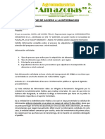 Acceso A La Informacion Por Ley de Transparencia - Cunamas