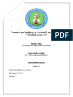 Damodaram Sanjivayya National Law University: Vishakhapatnam, AP
