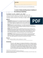 Resilience and The Course of Daily Parenting Stress in Families of Young Children With Intellectual Disabilities