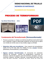 Procesamiento de polímeros por termoformado