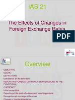 The Effects of Changes in Foreign Exchange Rates