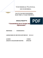 Circuito integrador y diferenciador: Características y análisis