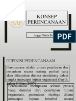 Konsep Perencanaan: Angga Satria Pratama