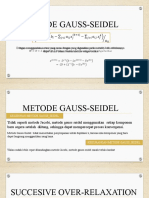 Metode Gauss-Seidel