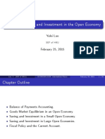 Chapter 5: Saving and Investment in The Open Economy: Yulei Luo