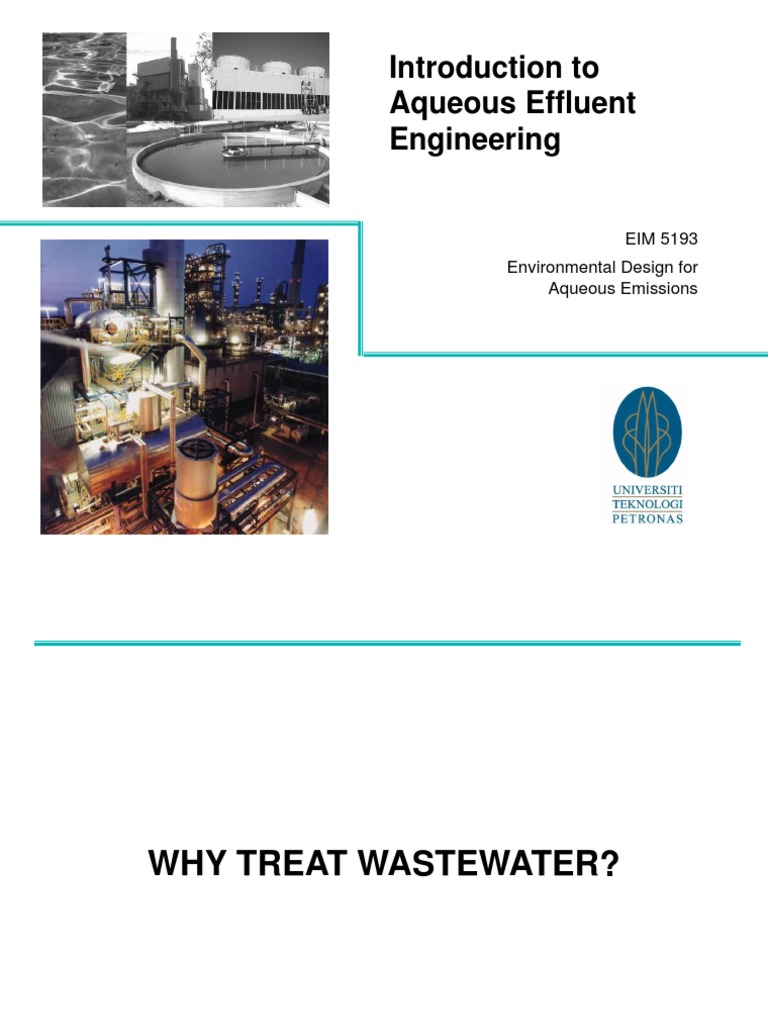Wastewater Treatment Engineering Overview | PDF | Sewage Treatment ...