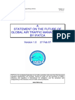 A Statement On The Future of Global Air Traffic Management by Ifatca