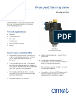Datasheet 4110 Overspeed Sensing Valve 1015 Rev1 PDF