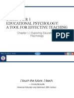 Educational Psychology: A Tool For Effective Teaching