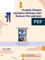 Perspektif Legalitas Usaha Dalam Mengikuti Tender Tria Karunia Praktisi PDF