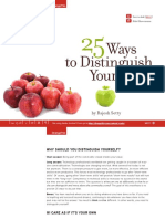 25 Ways To Distinguish yourself.pdf