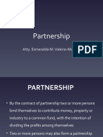 Partnership: Atty. Esmeralda M. Valerio-Morada