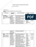 Planificare Unitati Clasa A Via 20182019