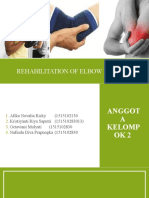 Rehabilitation of Elbow Injuries